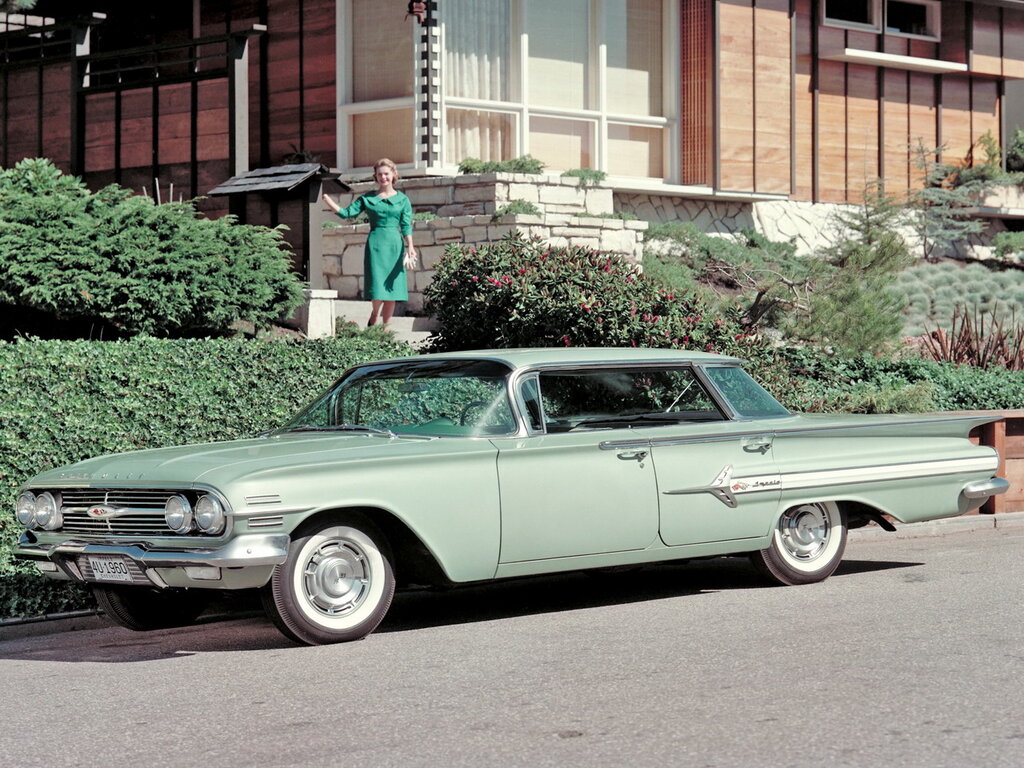 Chevrolet Impala (1739, 1839) 2 поколение, рестайлинг, седан (10.1959 - 09.1960)